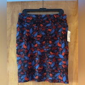 Colored leaves pencil skirt!!!